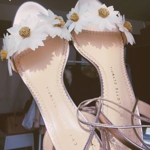 brand new charlotte olympia sandal daisy 38